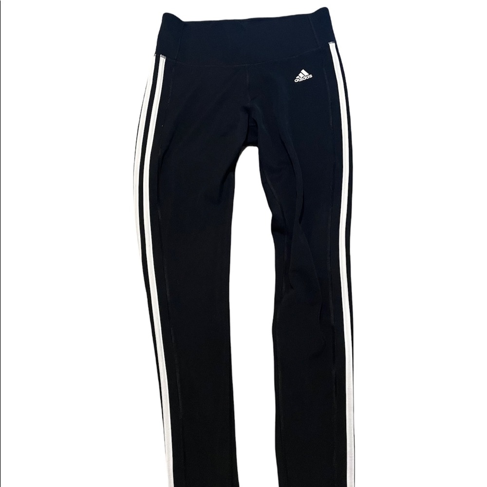 Adidas black climalite sport tights